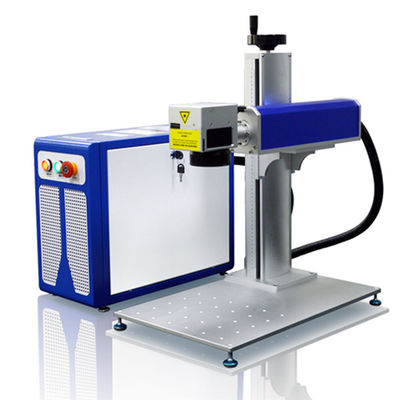 20W 30W Mini Marking CNC Laser Machines 7000mm/S Air Cooling