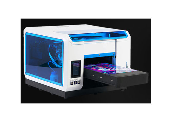 CE Two Heads Flatbed 720dpi UV Bottle Printer DX9 Embossing 3D