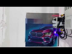 Wall printer can print on various materials such as metal,plaster,concrete, glass and so on