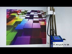 3.5m Height UV Wall Mural Printer 1440dpi TX800 Double Head Servo Motor